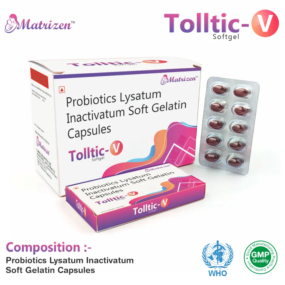 Probiotics Lysatum Inactivatum Soft Gelatin Capsules at Best Price in PCD Medical Pharma for Gut Health & Immune Support